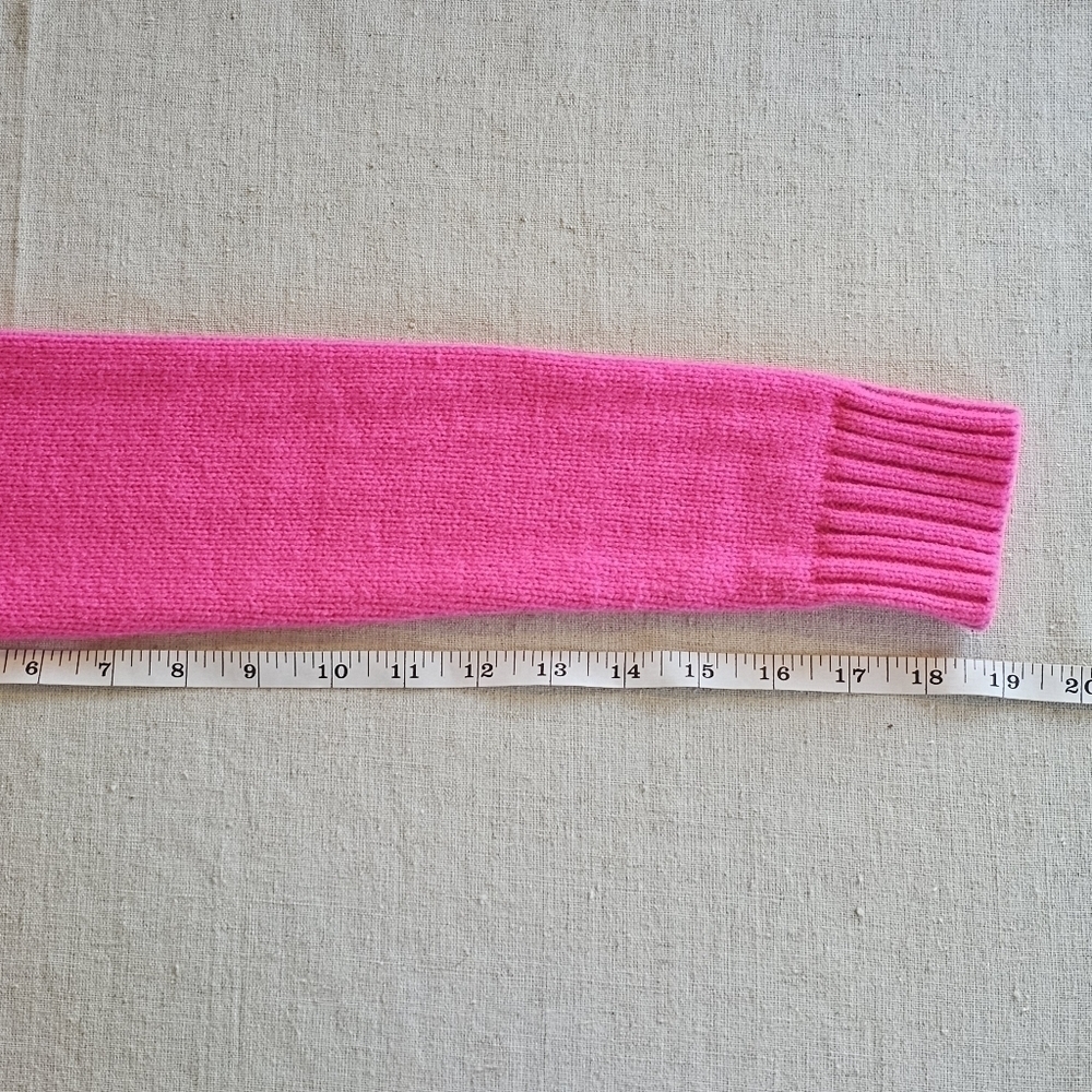 Ted Baker Daisuma Cable Knit Sweater Hot Pink Size 2 - Picture 15 of 16
